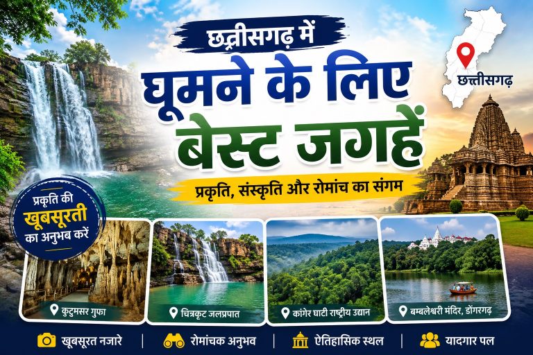 छत्तीसगढ़ में घूमने के लिए बेस्ट जगह