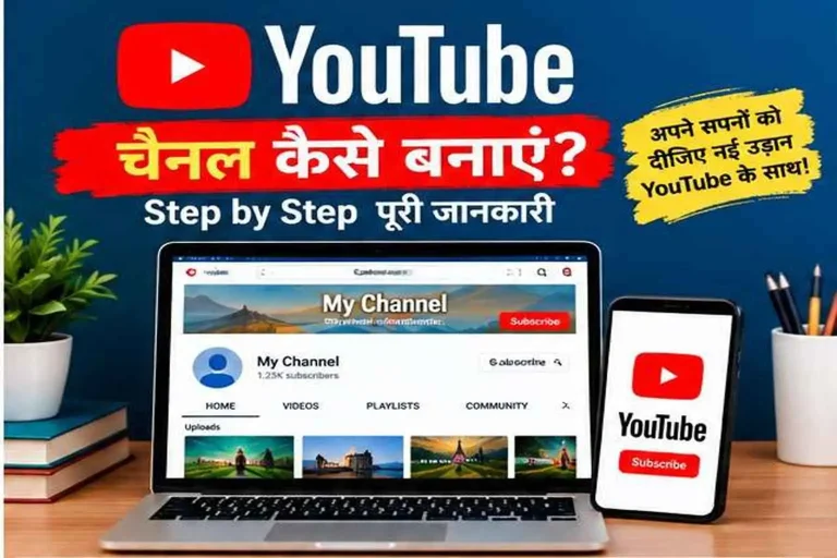 create youtube channel
